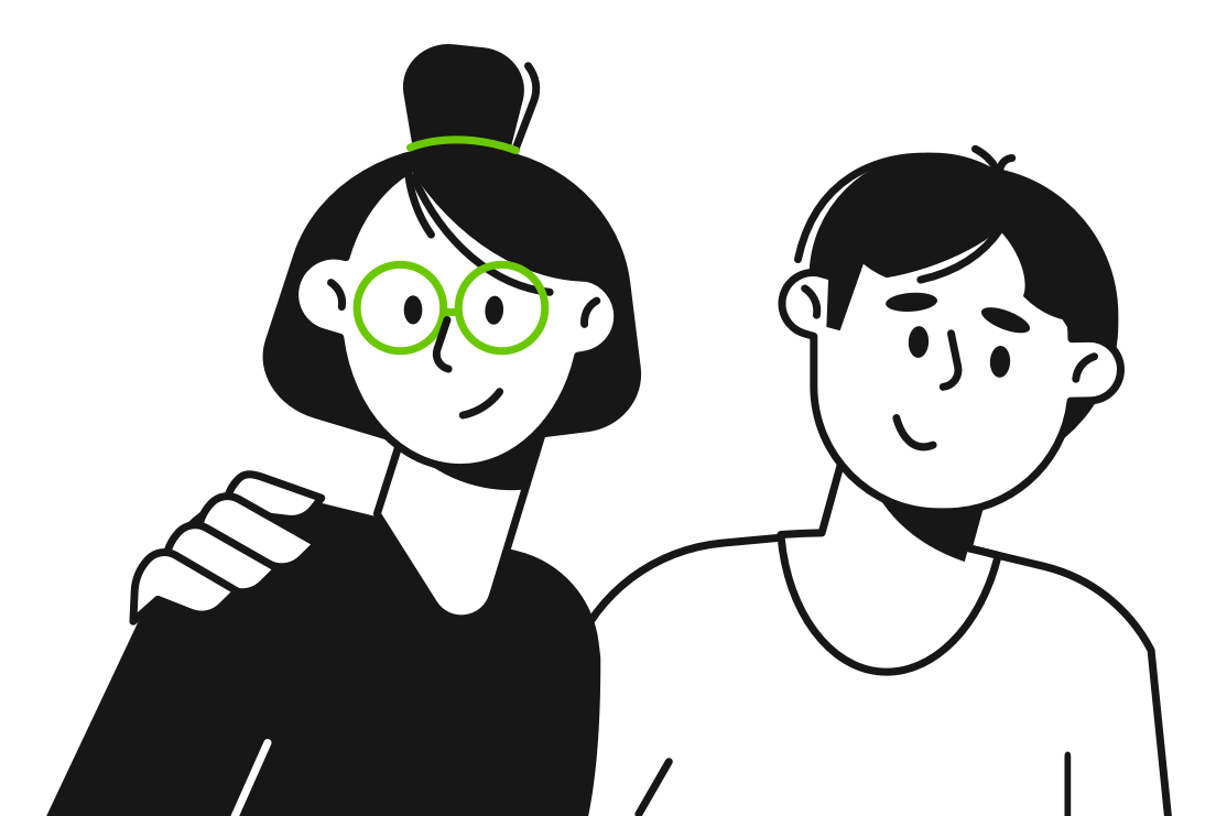 Image of two people
