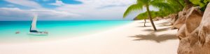 AI-generated image of a beach