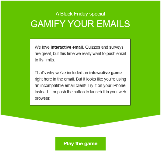 Gamify your emails